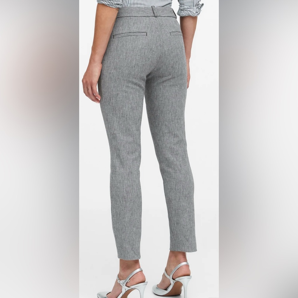 Sloane Grey Ankle Pant with that perfect office look. - Picture 2 of 8